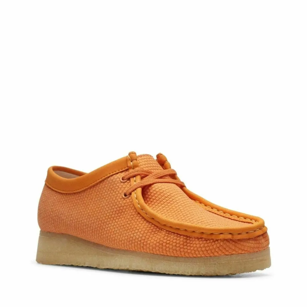 Clarks Originals Wallabee Low Men's Orange Textile 26150099