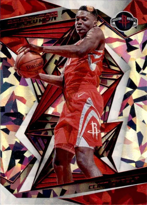 Clint Capela, #29, Chinese New Year Cracked Ice, 2019-20 Panini Revolution Basketball NBA