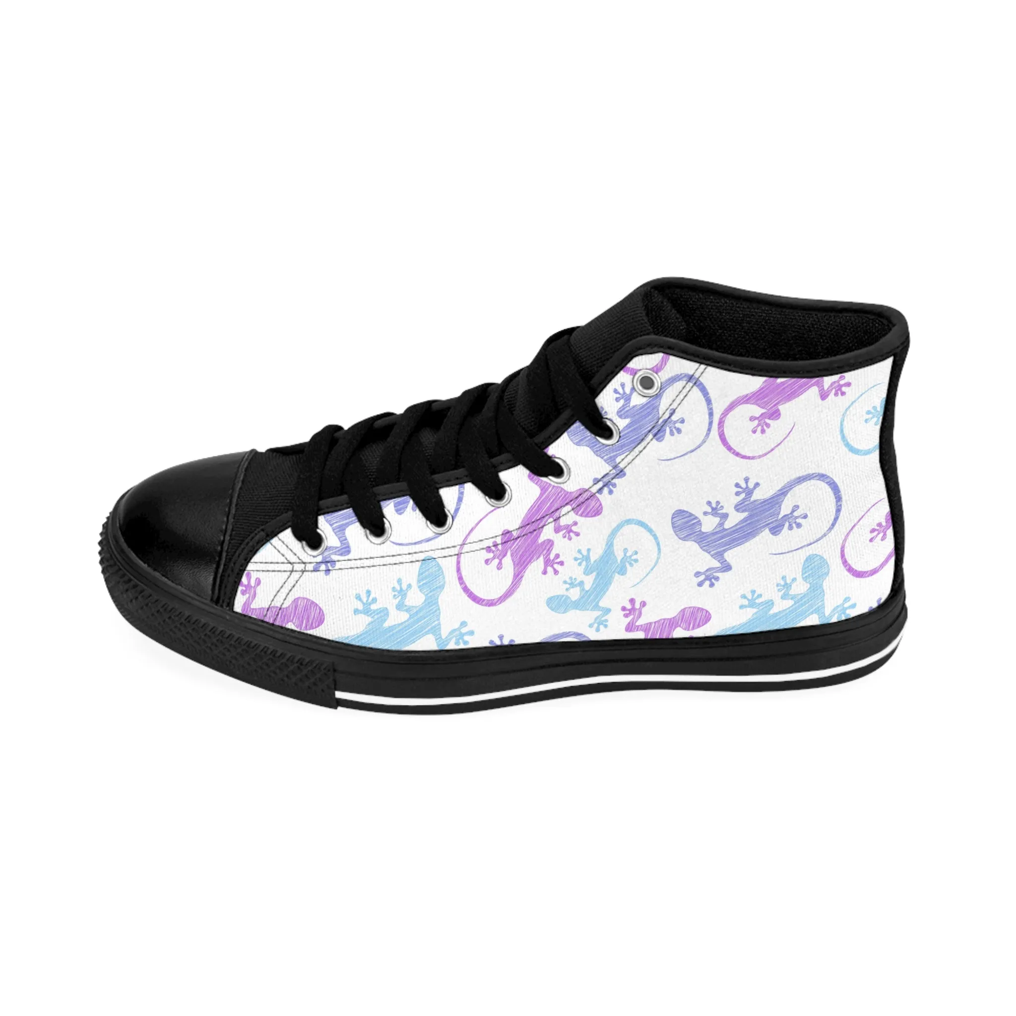 Colorful Gecko Women's Classic Sneakers