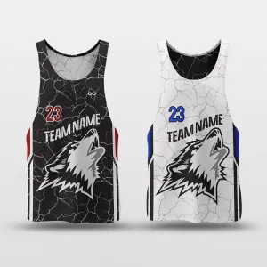 Cracking - Customized Reversible Quick Dry Basketball Jersey