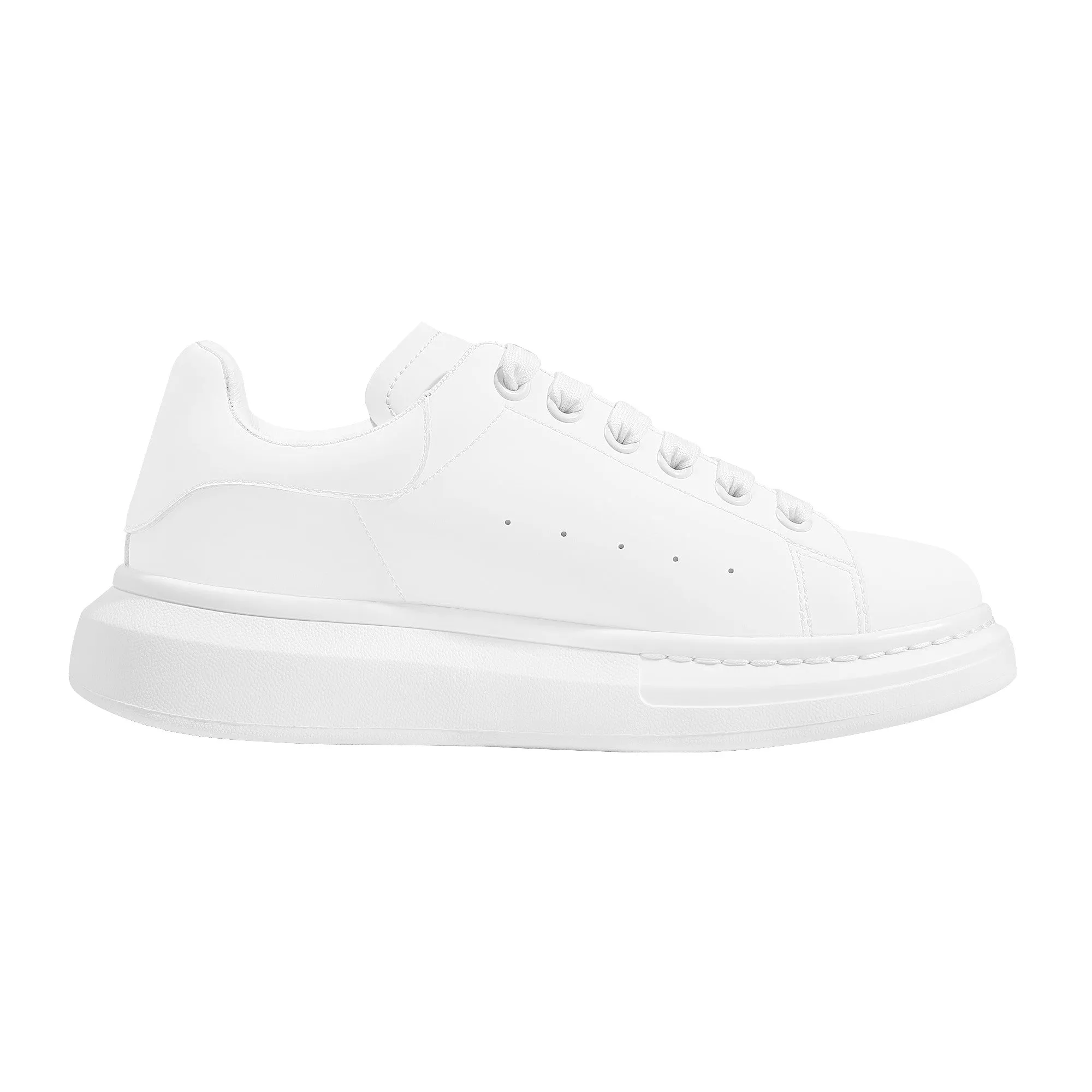 Create Your Own - Platform Low Top Shoes - White