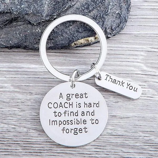 Custom Coach Keychain - Create Your Own