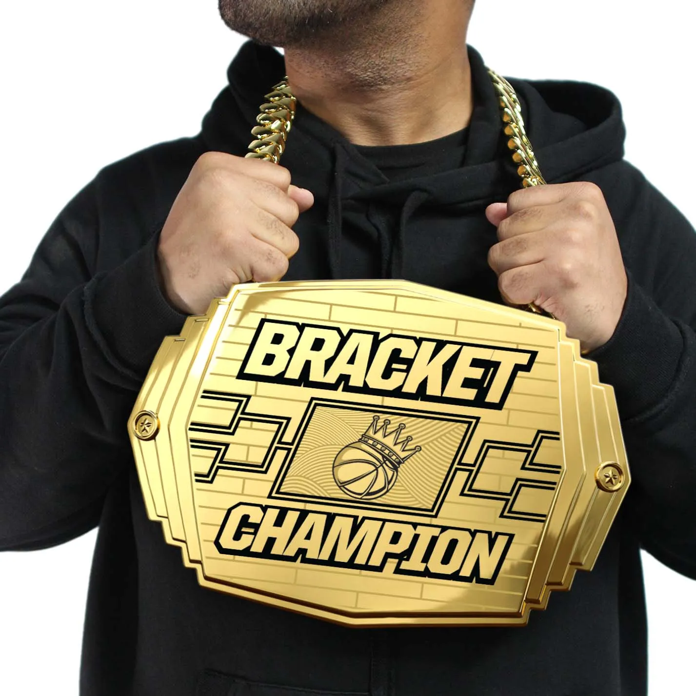 Custom XL Basketball Bracket Champion Turnover Chain 5lb.