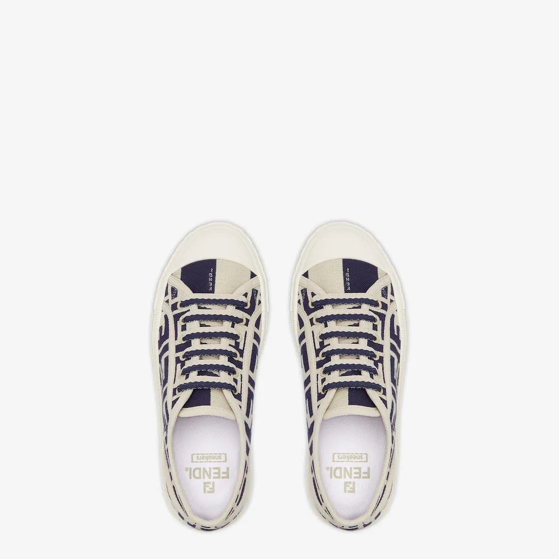 Domino Sneakers Blue Canvas