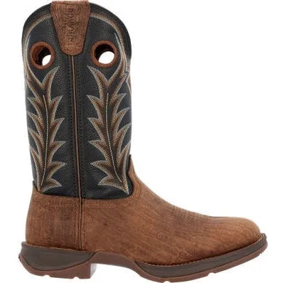 Durango Men's Rebel 12" Round Toe Western Work Boot -Oak Bark- DDB0428