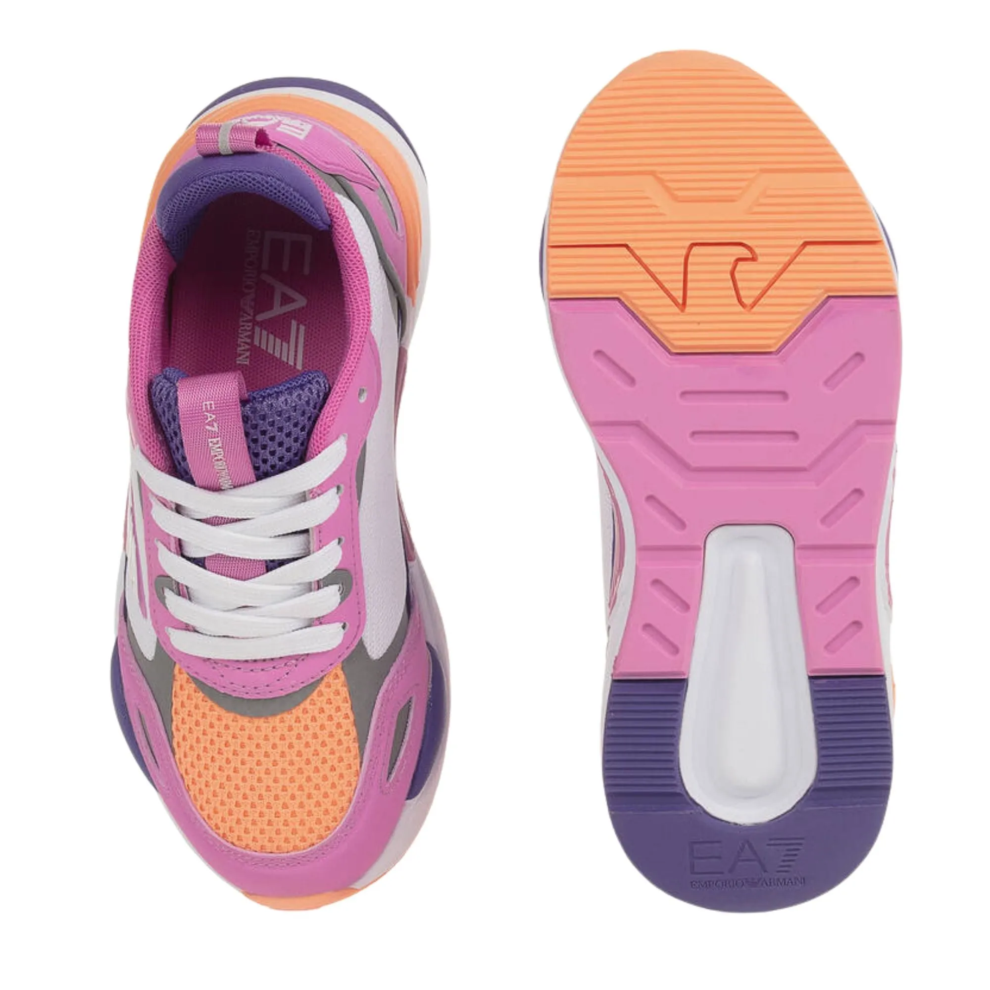 Emporio Armani Ace Runner Pink Sneakers