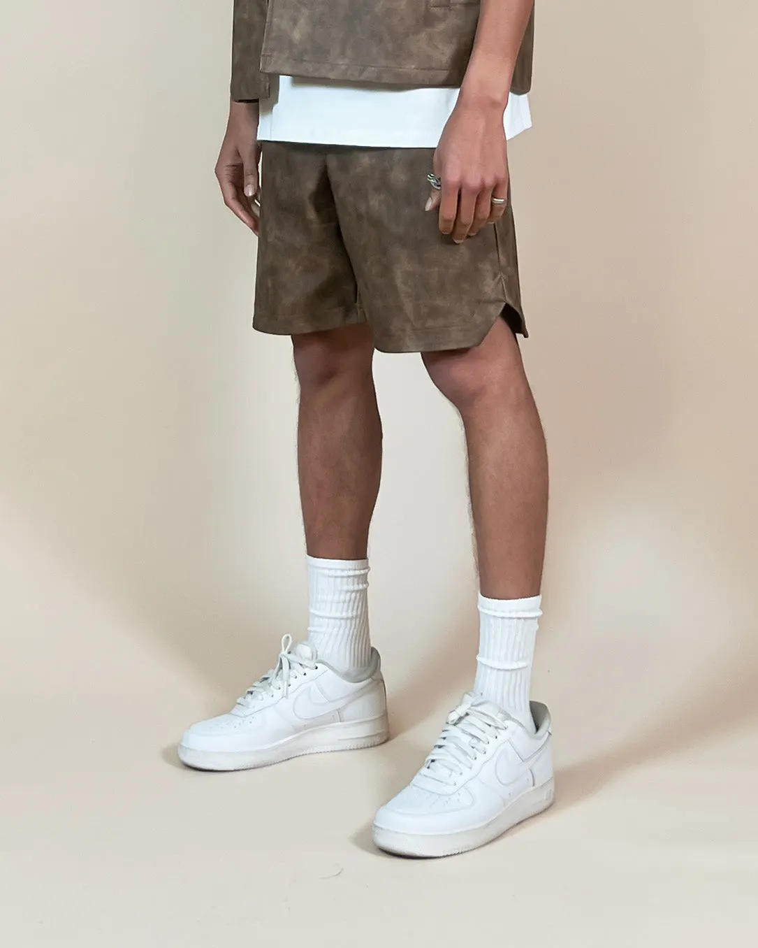 EPTM LUXE SHORTS - BROWN