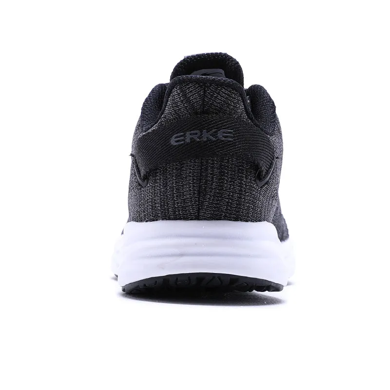 Erke Cushioning Shoes Women Running Charcoal/Black 12120103461-101