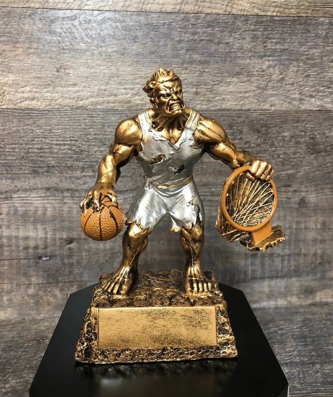 Fantasy Basketball Trophy Basketball Madness Beast Trophy 6 or 12  Perpetual Trophy League Bracket Winner Fantasy Basketball Award Trophy