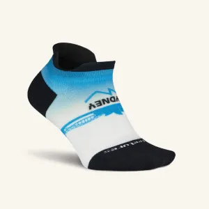 Feetures Elite Light Cushion No Show Tab - The Official 2024 Sydney Marathon Sock