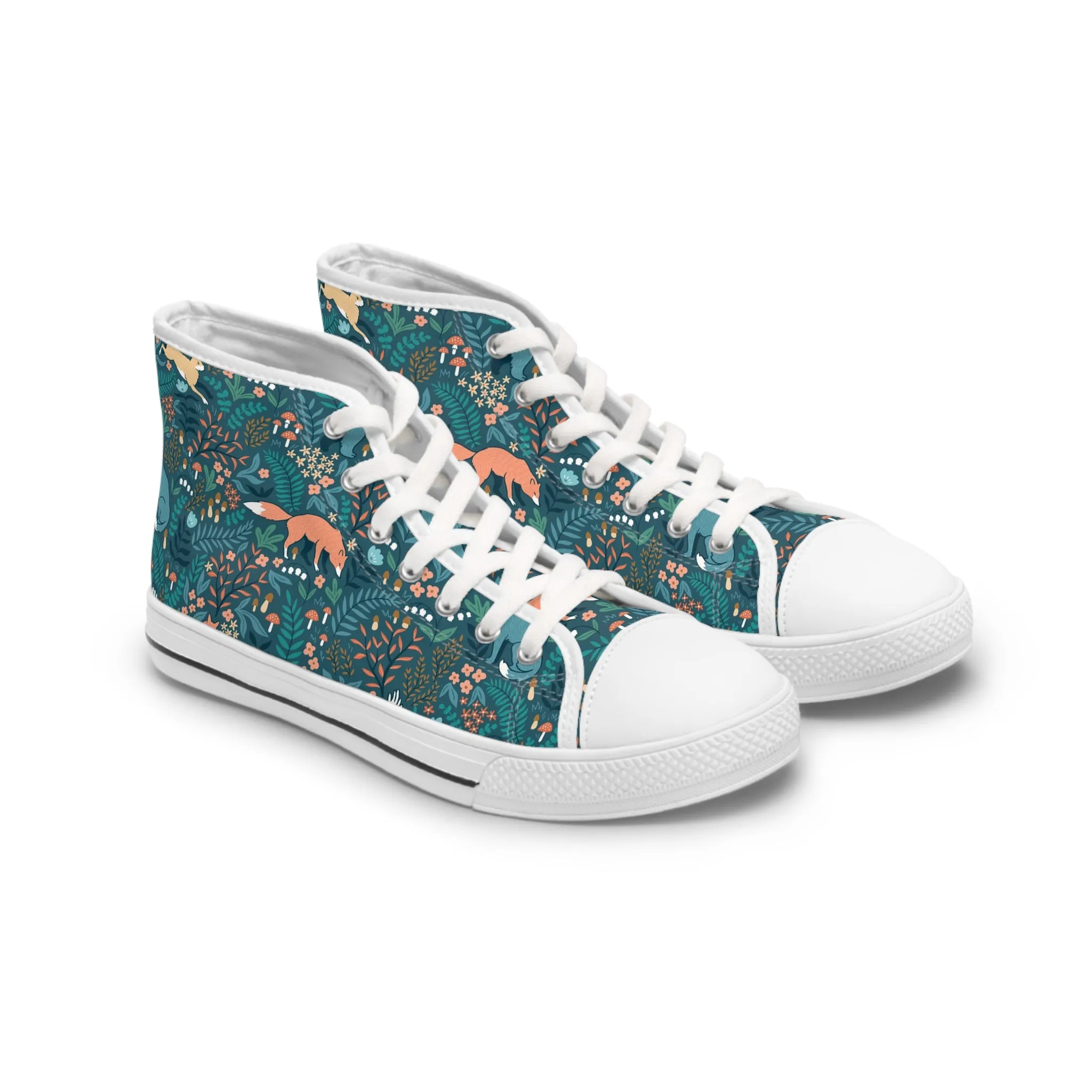 Fox Forest Women's High Top Sneakers