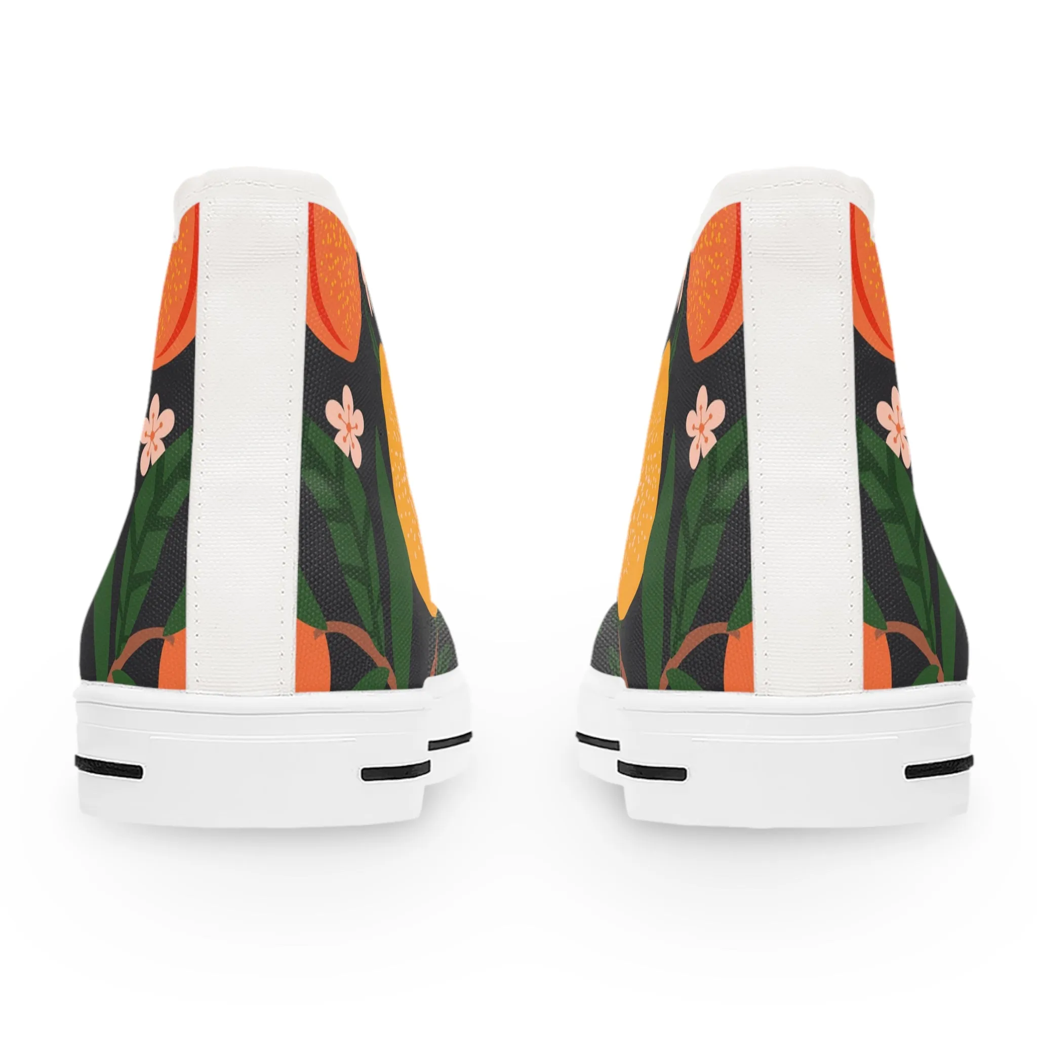 Fruit and Flowers Women's High Top Sneakers