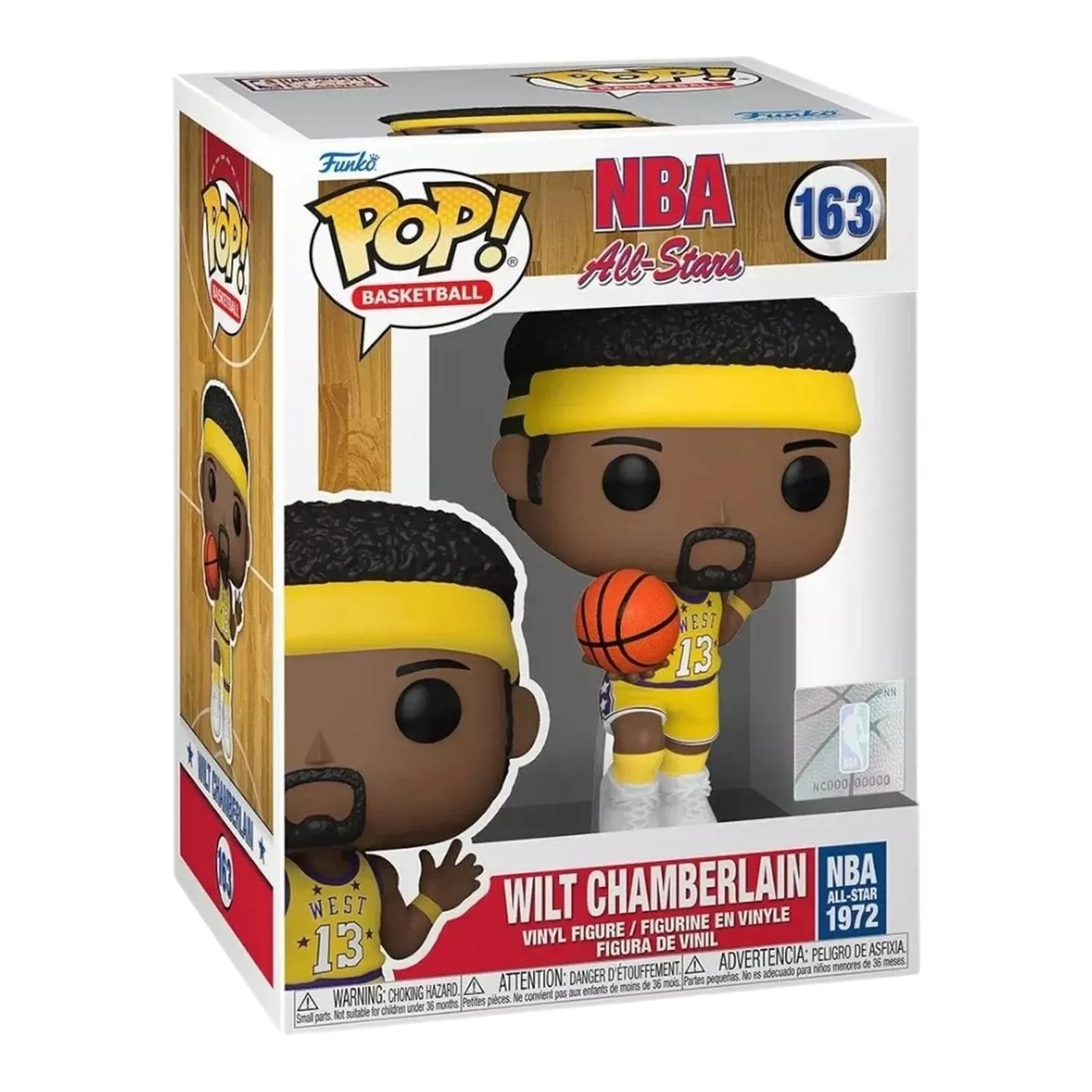 Funko Pop Wilt Chamberlain 163 1972 All Star