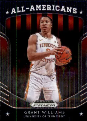 Grant Williams, All-Americans, 2019 Panini Prizm Draft Picks