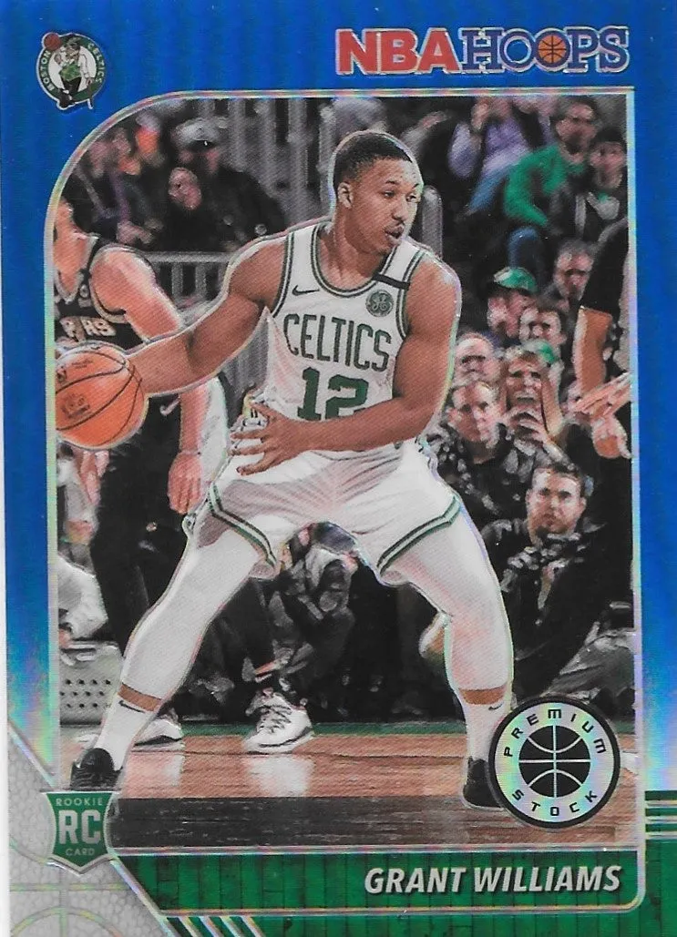 Grant Williams, Blue Prizm, 2019-20 Panini Hoops Premium Stock Basketball NBA