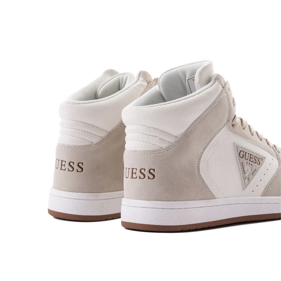 GUESS Lionte High Top Sneakers Men - BEG