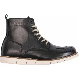 Helstons Liberty Leather Waxed Boots Black