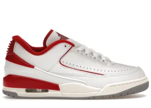 Jordan 2/3 White Varsity Red