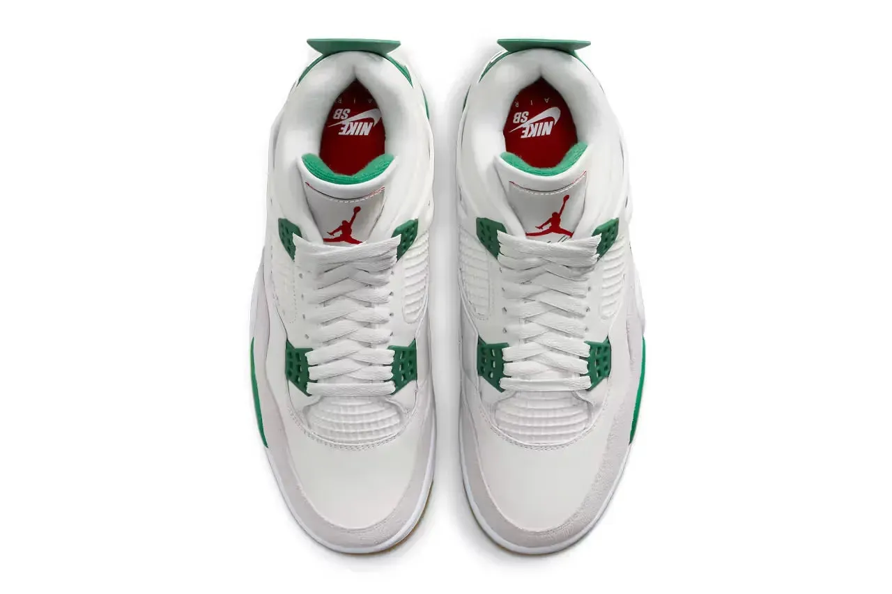 JORDAN 4  SB PINE GREEN