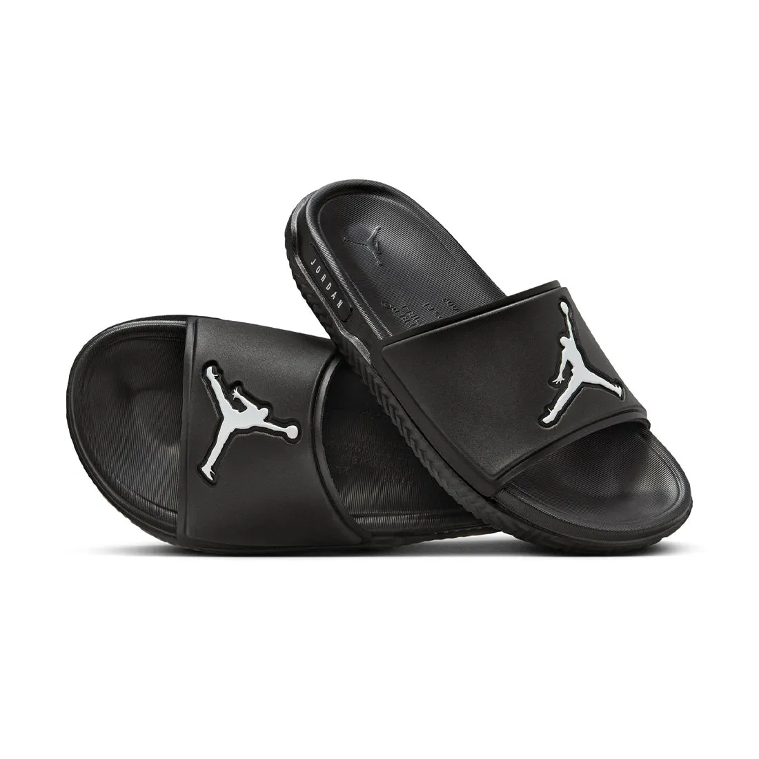 Jordan Big Kids' Jumpman Slides Black