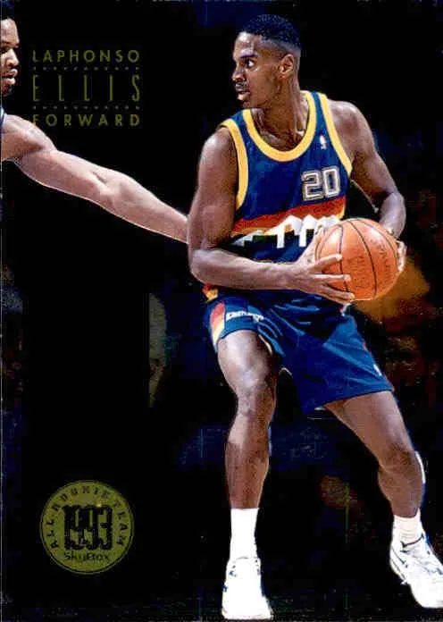 Laphonso Ellis, All-Rookie Team, 1993-94 Skybox Basketball NBA