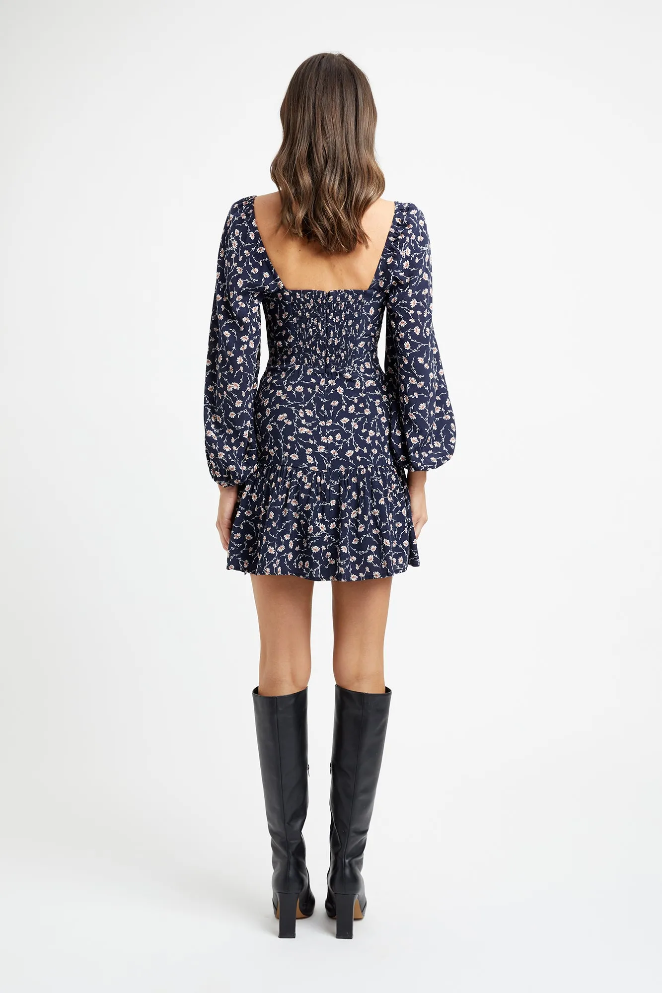 Liberty Long Sleeve Mini Dress