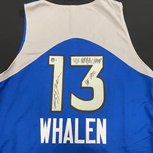 Lindsay Whalen Autographed Blue Pro-Style Jersey w/ 4x WNBA Champ & HOF 2022 Inscriptions