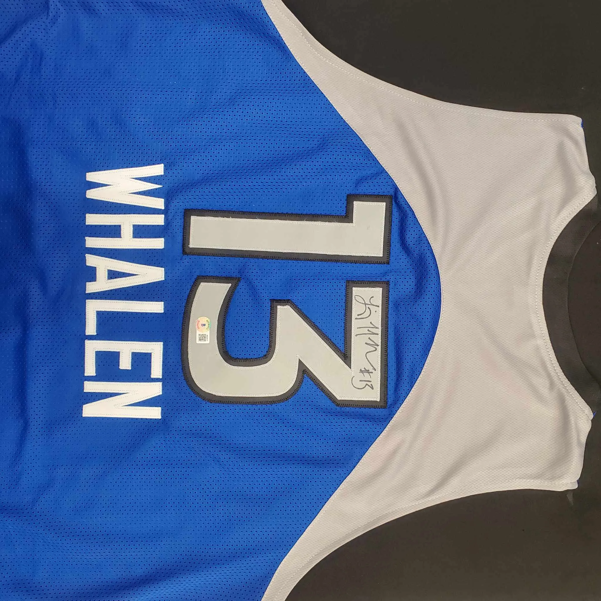 Lindsay Whalen Autographed Blue Pro-Style Jersey