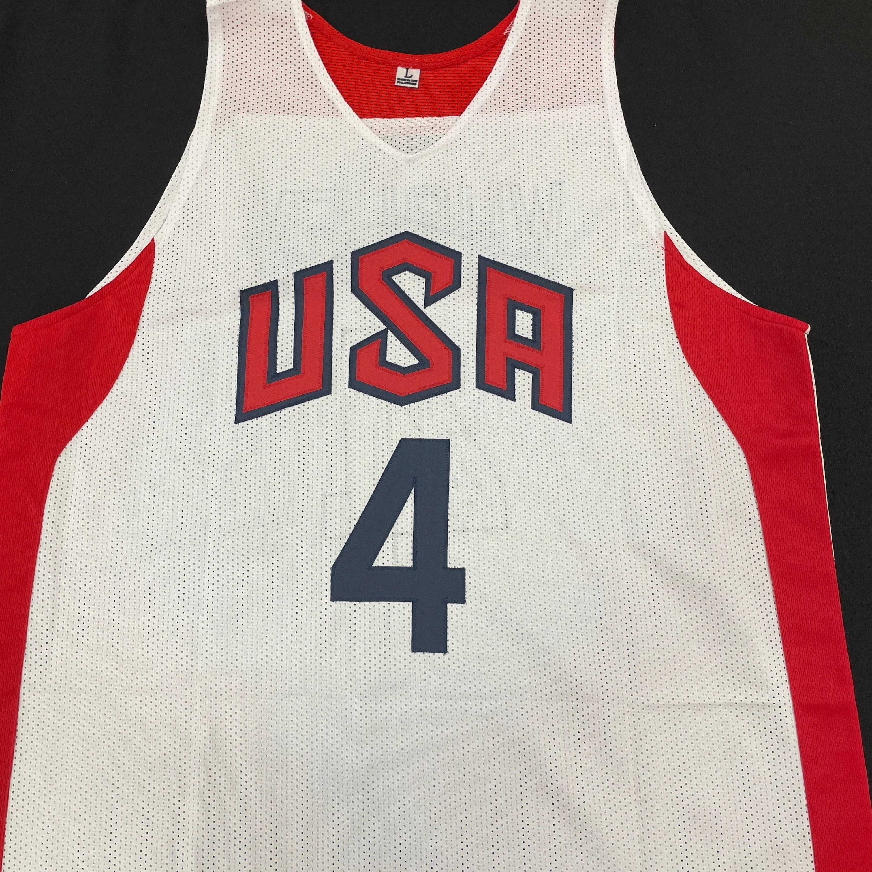 Lindsay Whalen Autographed White USA Pro-Style Jersey