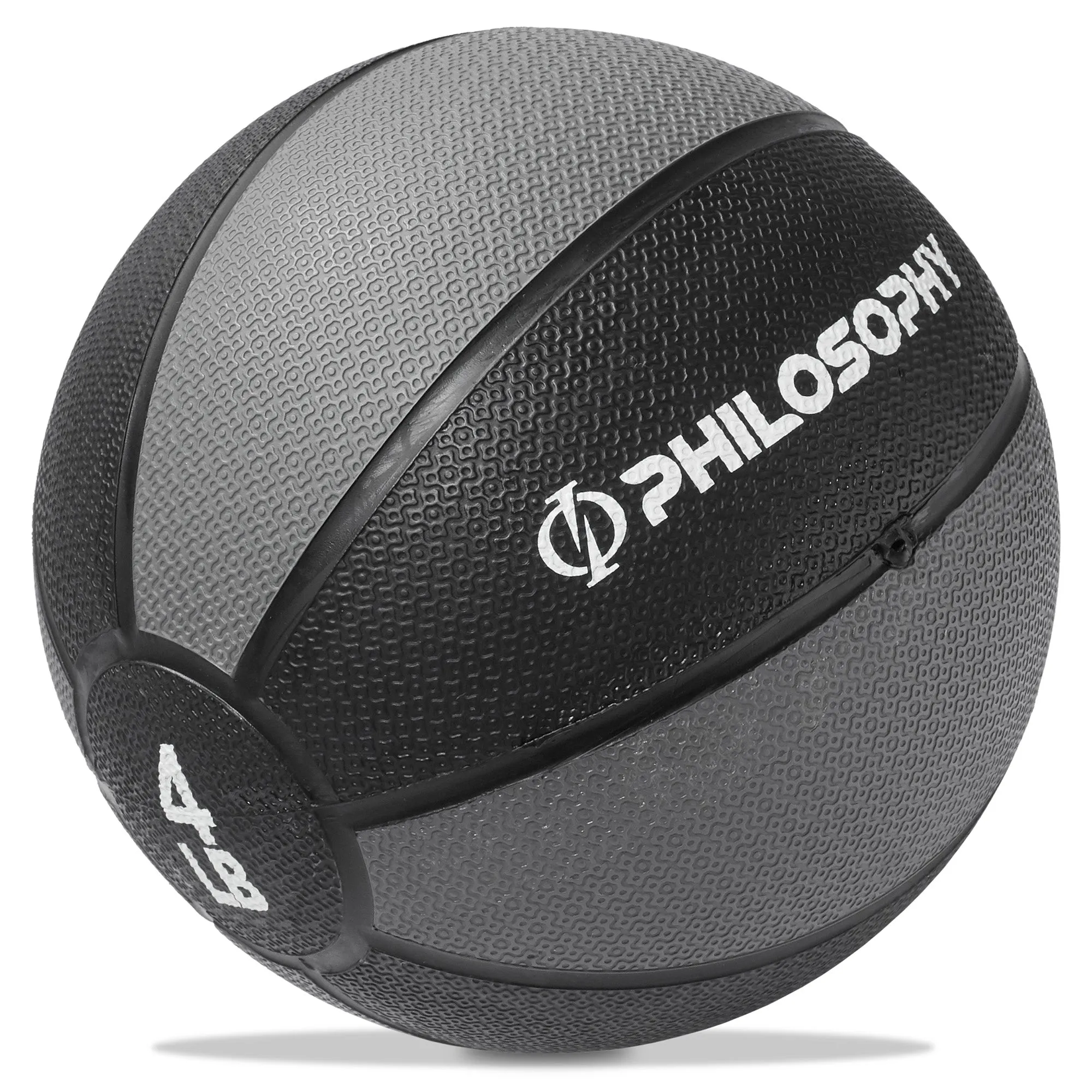 Medicine Ball - Weighted Fitness Ball, Non-Slip Grip