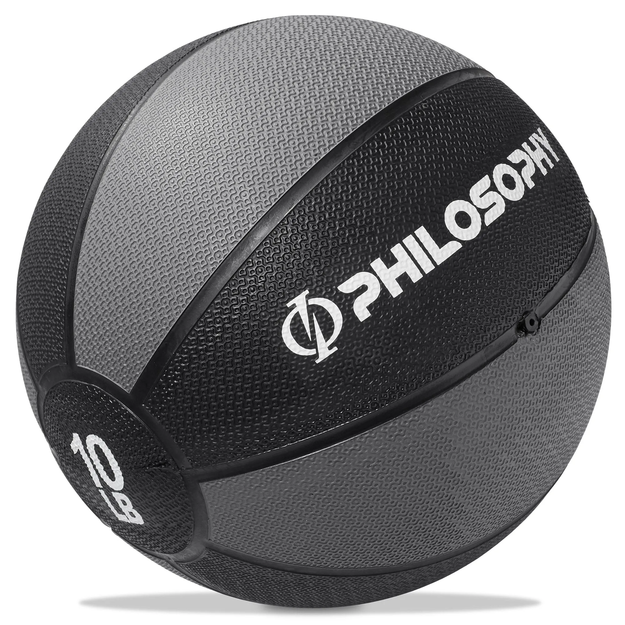 Medicine Ball - Weighted Fitness Ball, Non-Slip Grip