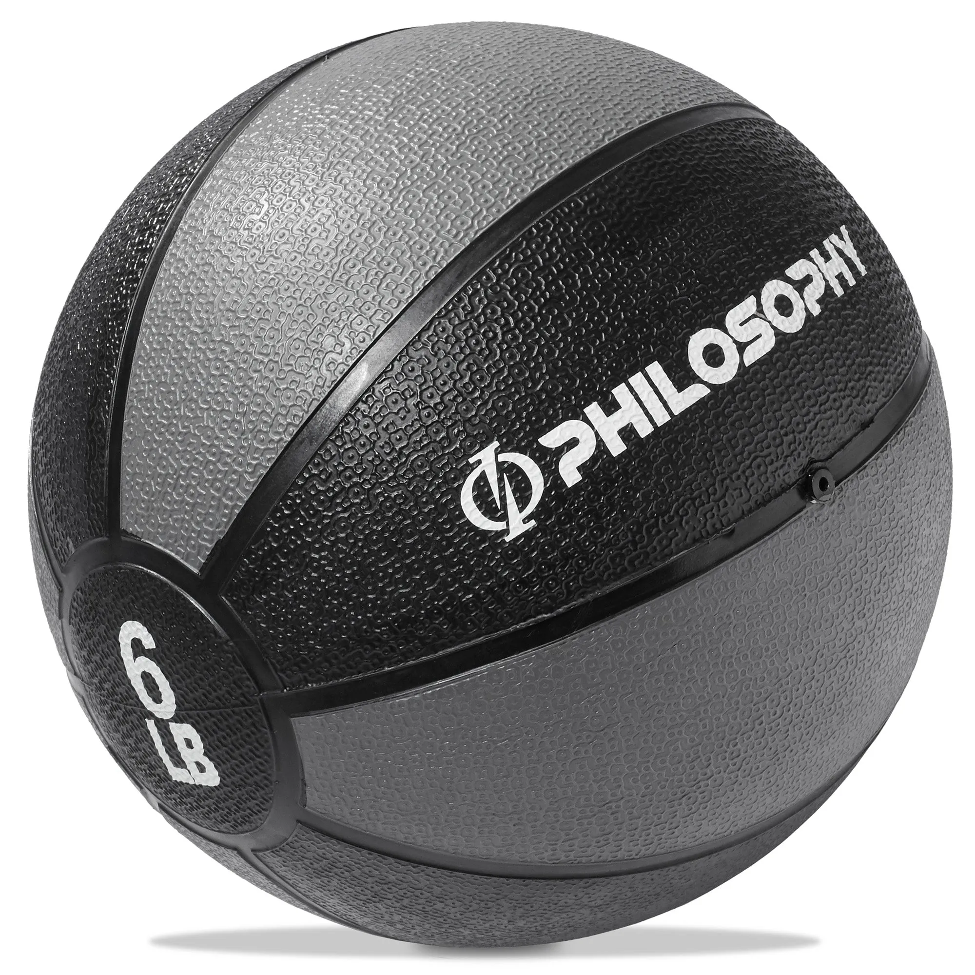 Medicine Ball - Weighted Fitness Ball, Non-Slip Grip