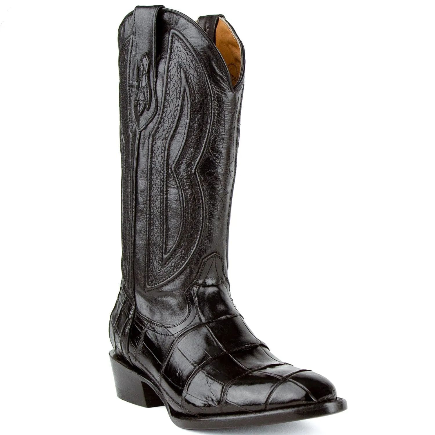 Men's Ferrini Stallion Alligator Belly Round Toe Boots 1071127