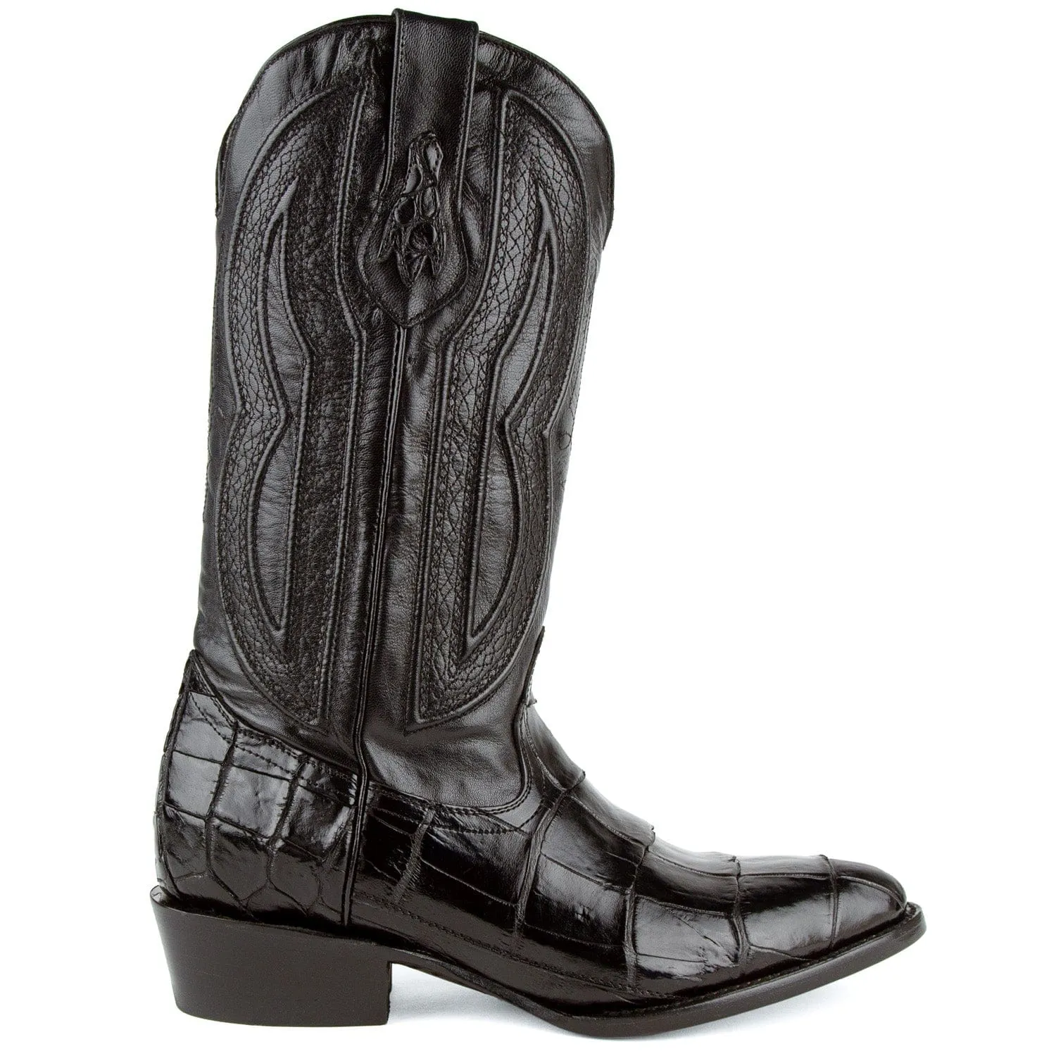 Men's Ferrini Stallion Alligator Belly Round Toe Boots 1071127