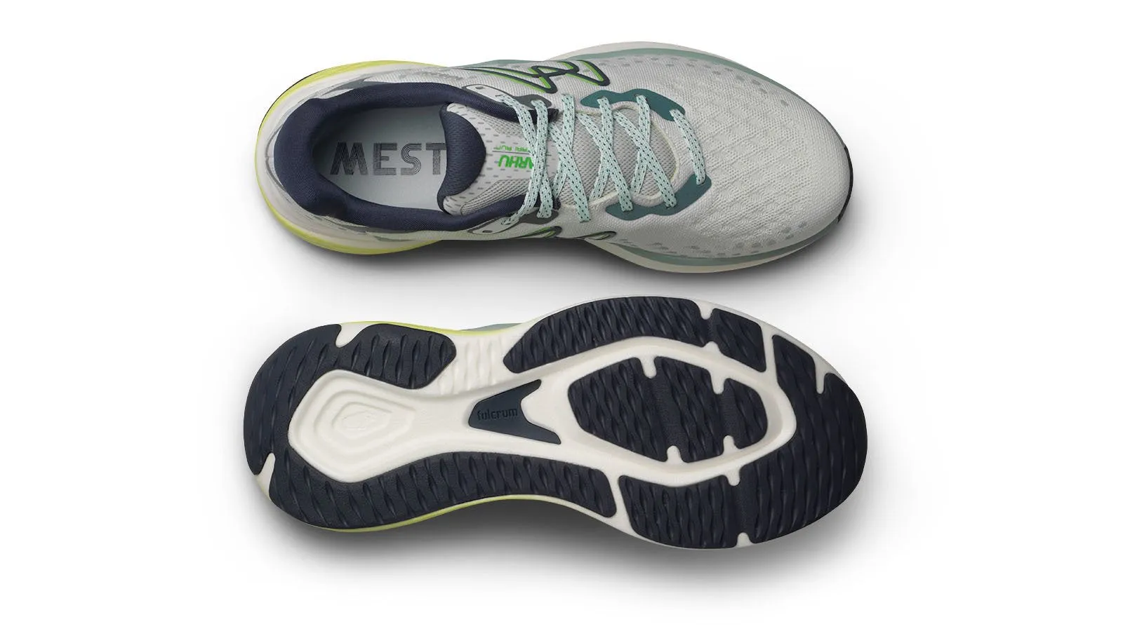 MEN'S MESTARI RUN - ZEPHYR BLUE / GREEN FLASH