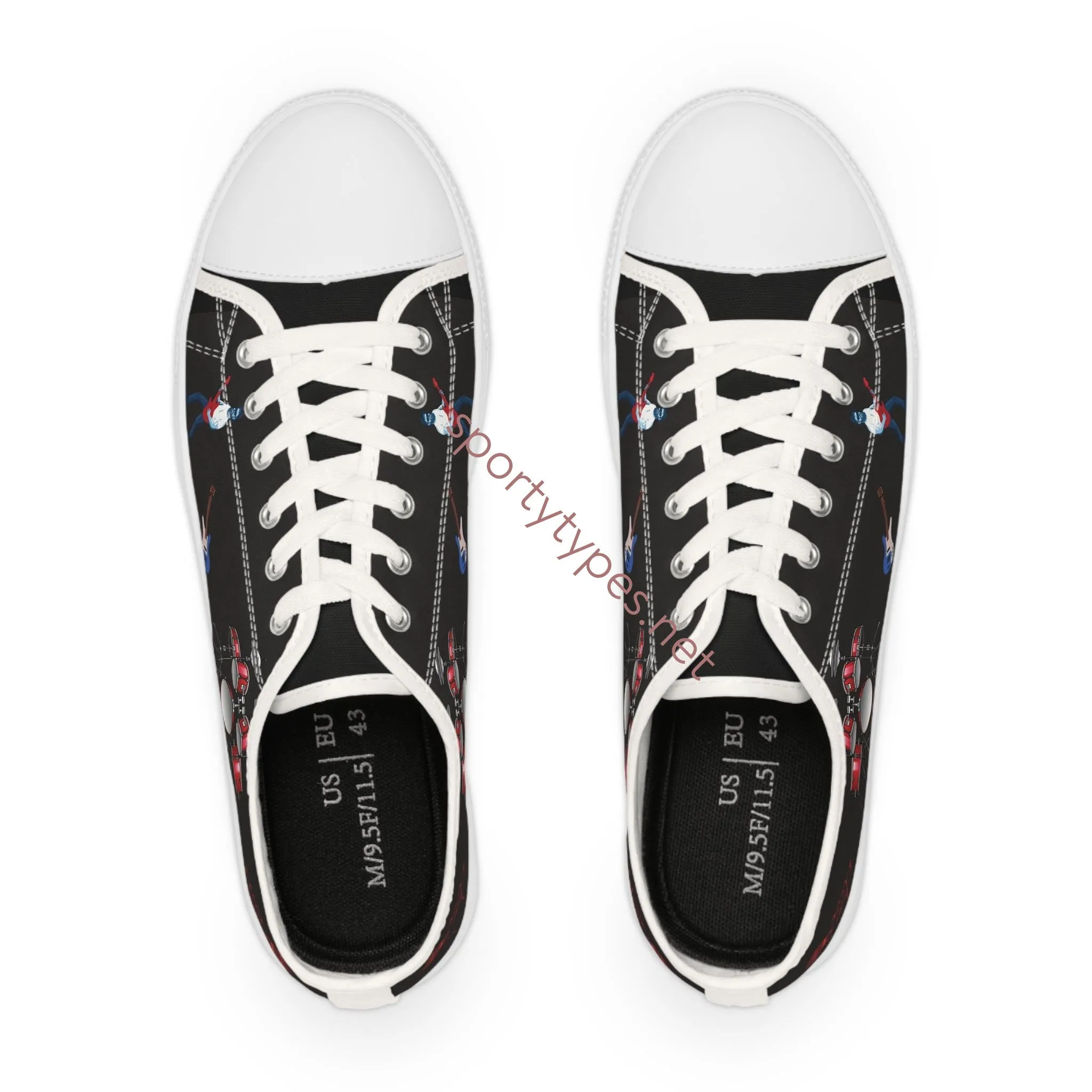 Men's Rock Canvas Low Top Sneakers