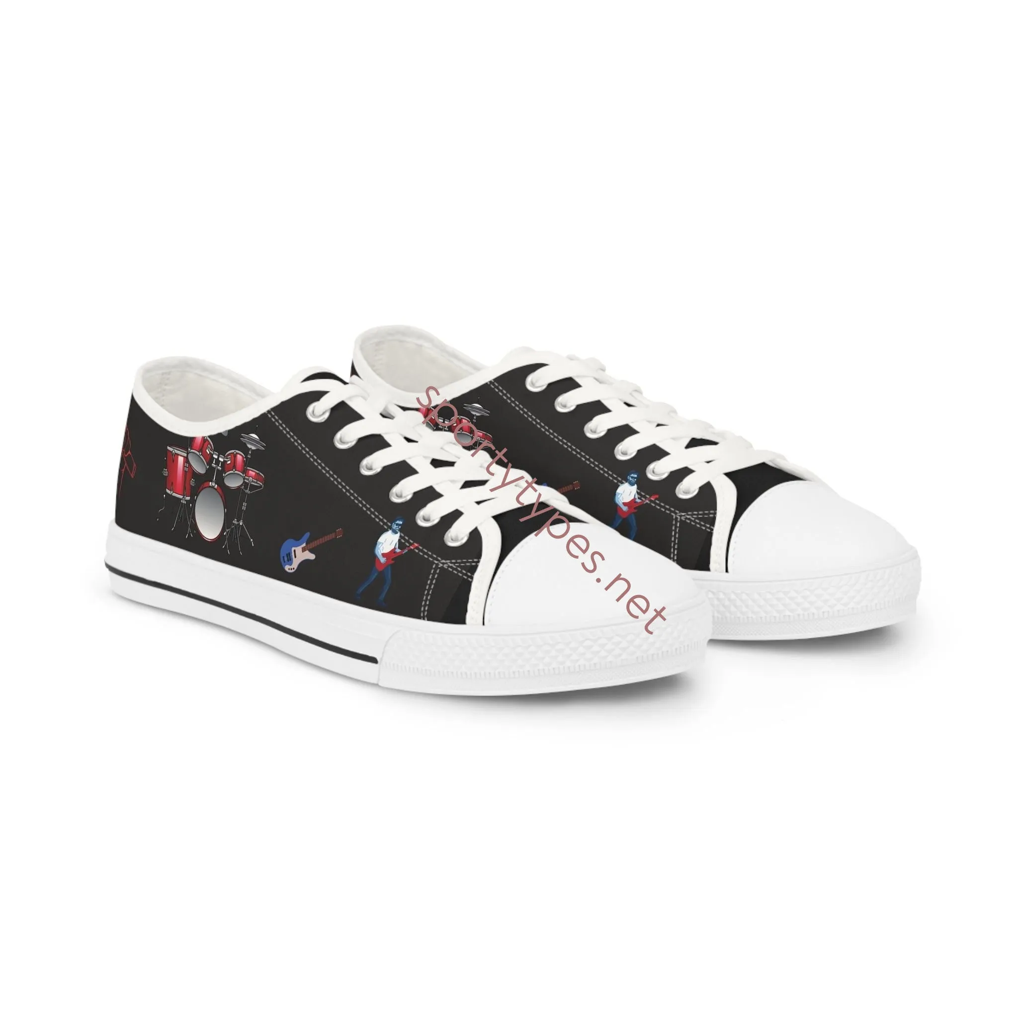 Men's Rock Canvas Low Top Sneakers