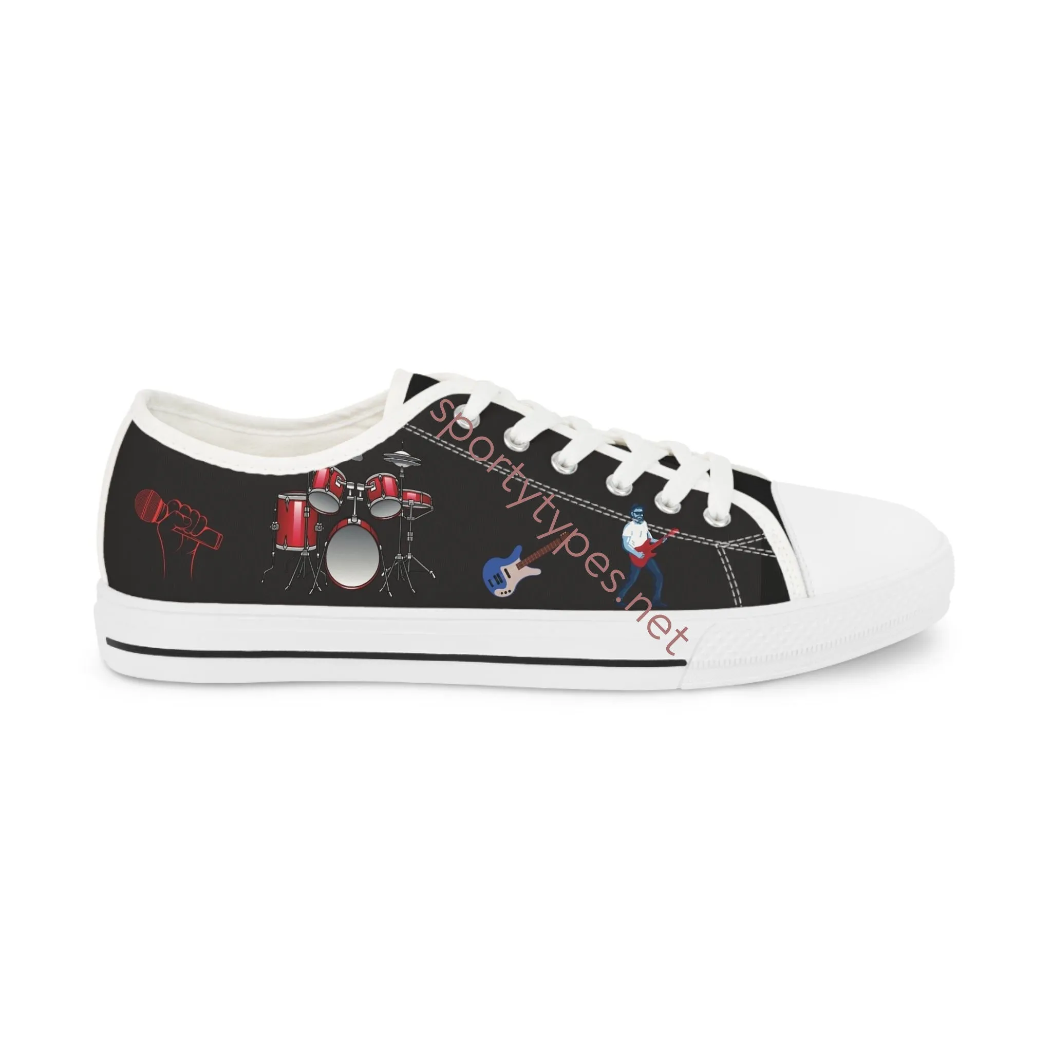 Men's Rock Canvas Low Top Sneakers