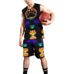 Midnight Sage Bearpaw Basketball Uniform