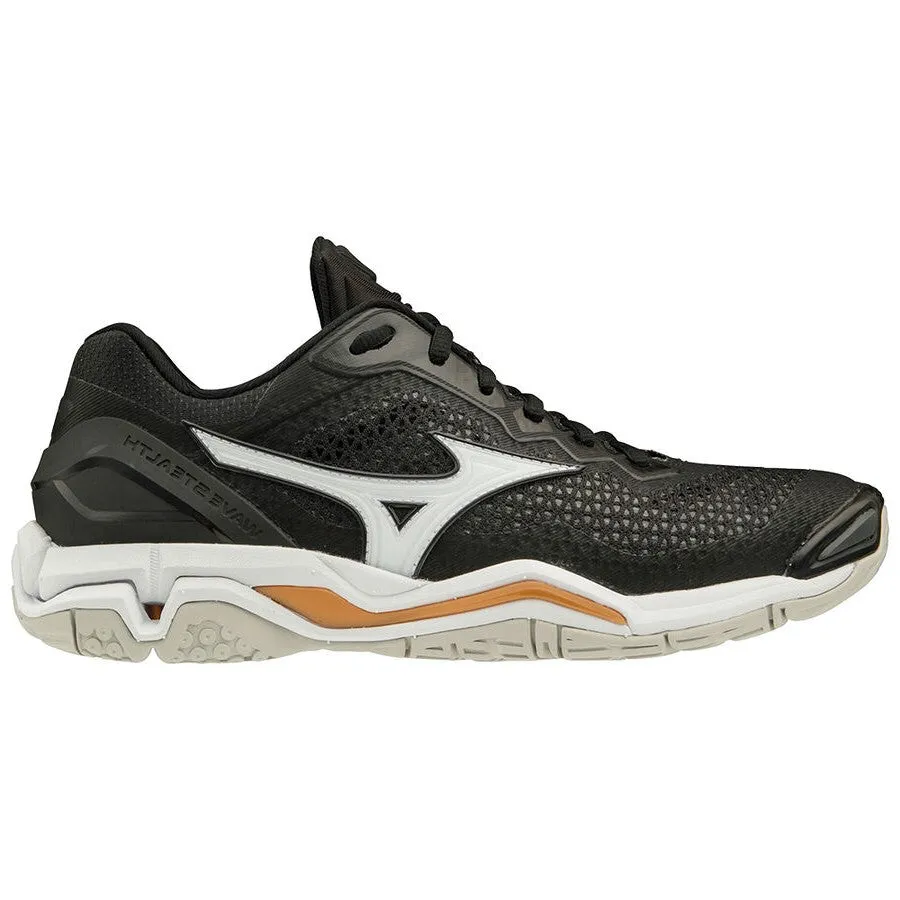 Mizuno Wave Stealth V B Senior Netball Shoe - Black