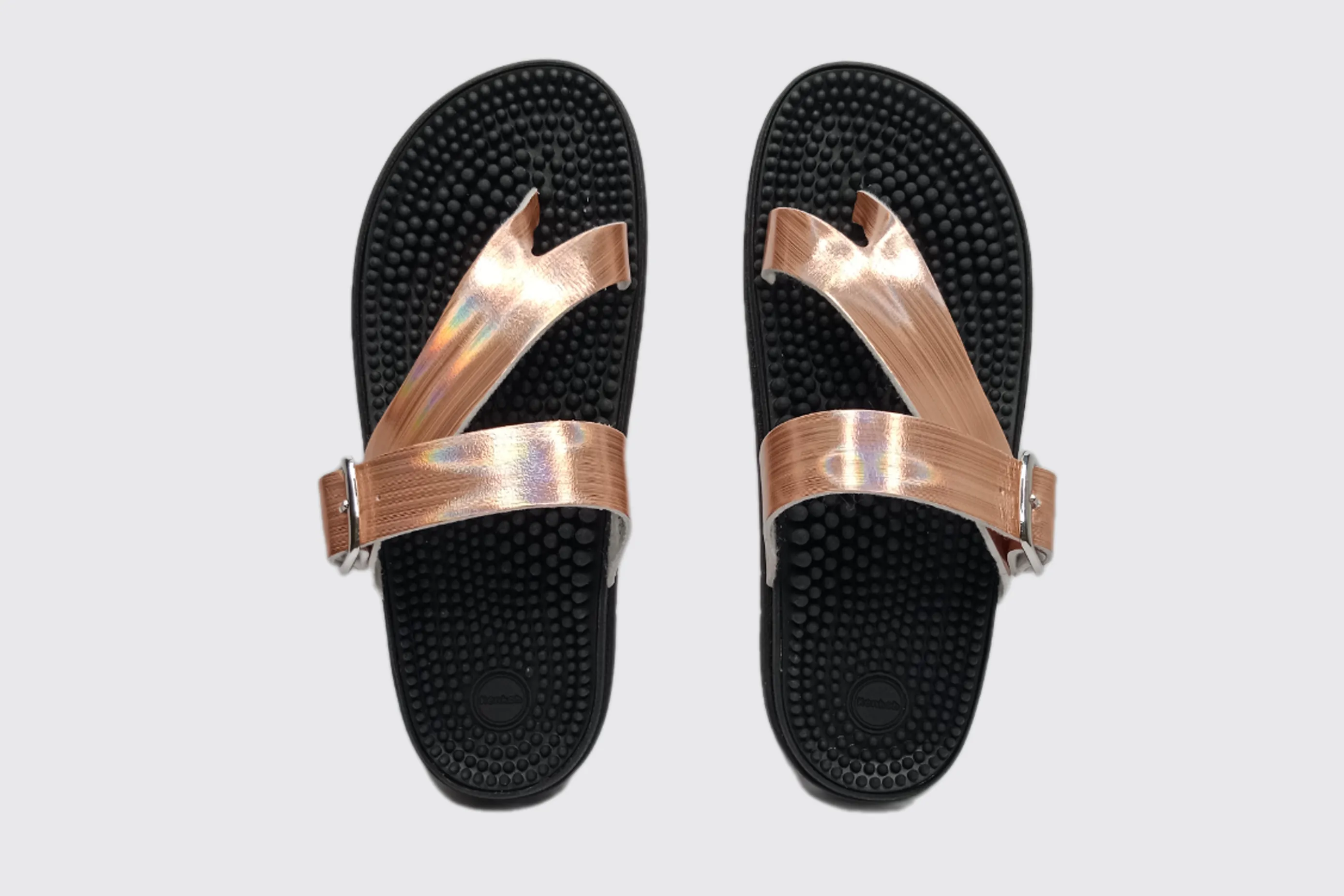 Nara Metallic Reflexology Thongs