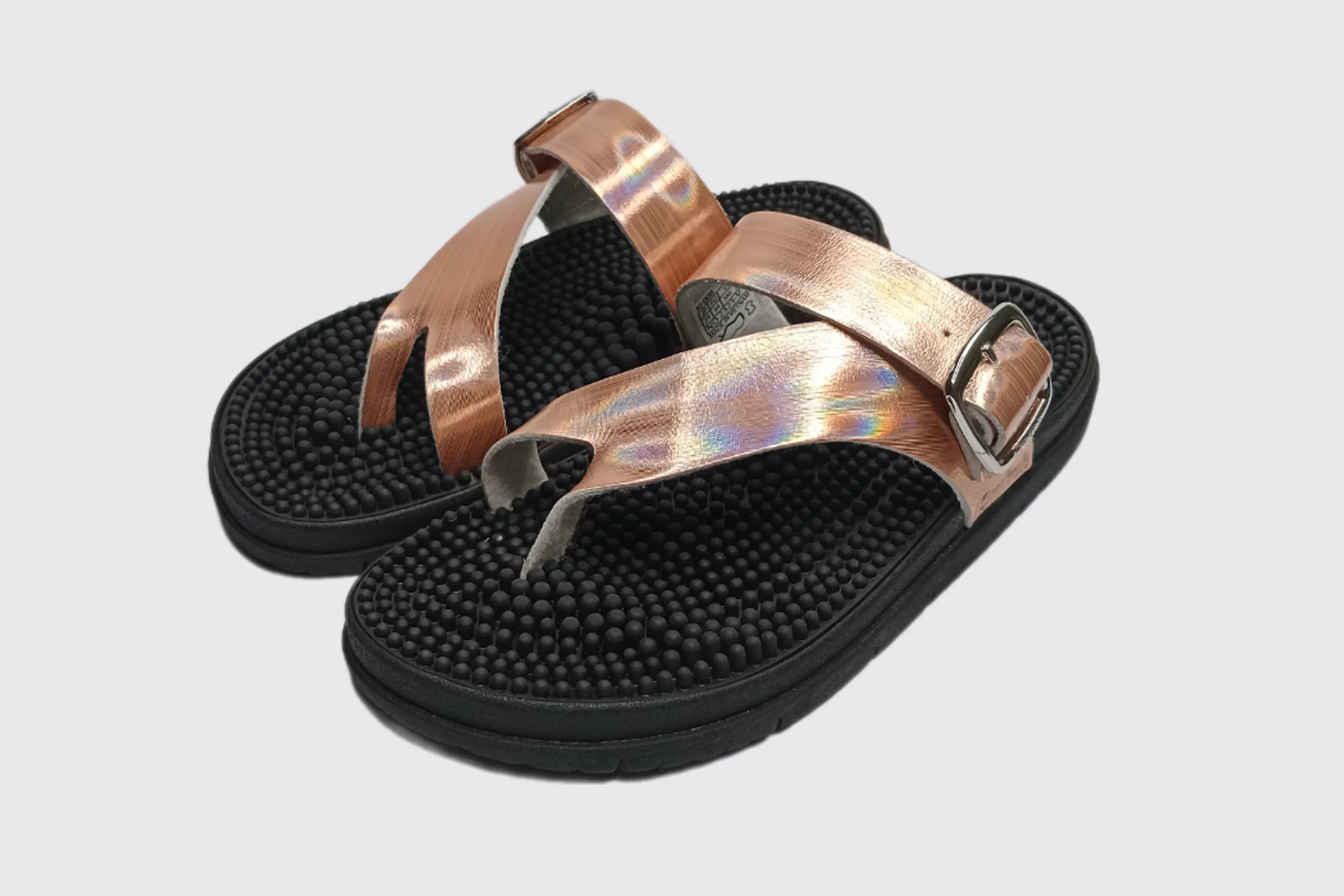 Nara Metallic Reflexology Thongs