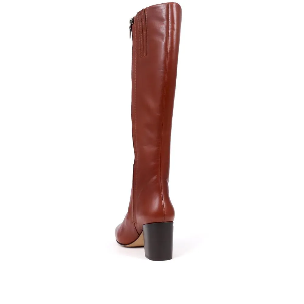 Neptune Long M Leather Boots - NEPTUNELONGM / 326 216