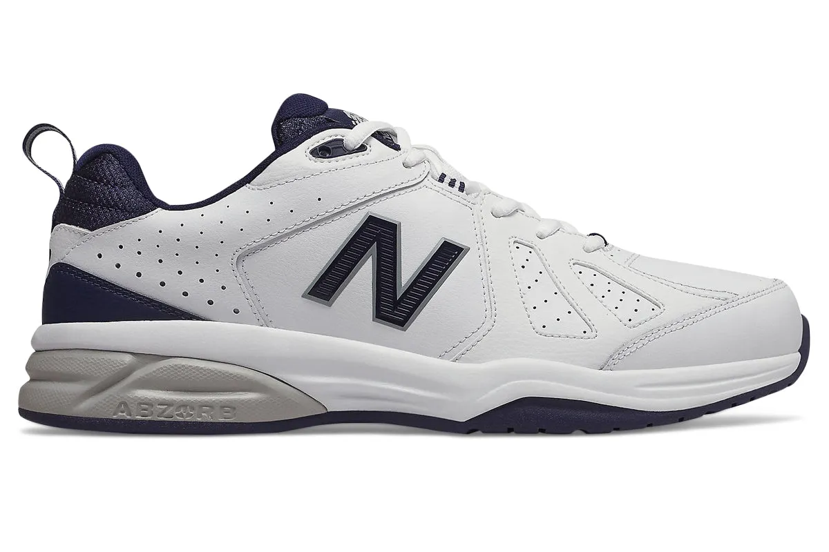 New Balance 624v5 4E White/Navy Mens