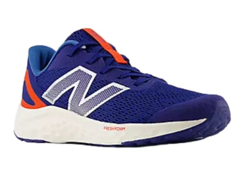 New Balance Fresh Foam Arishi V4 Kids Running Shoe (Inkwell/Neo Flame)