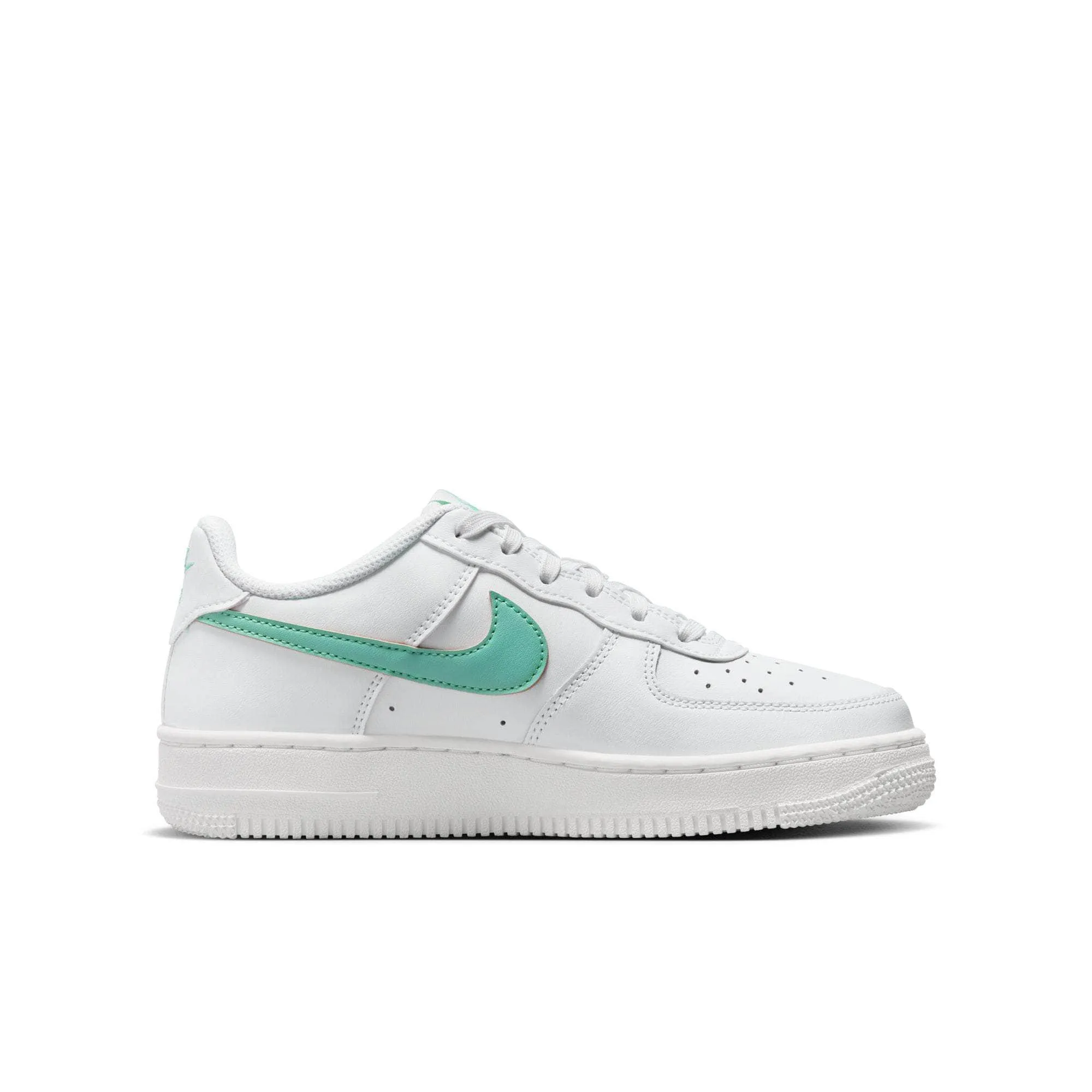 Nike Air Force 1 " White Emerald Rise" - Boy's GS