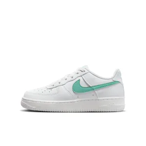 Nike Air Force 1 " White Emerald Rise" - Boy's GS