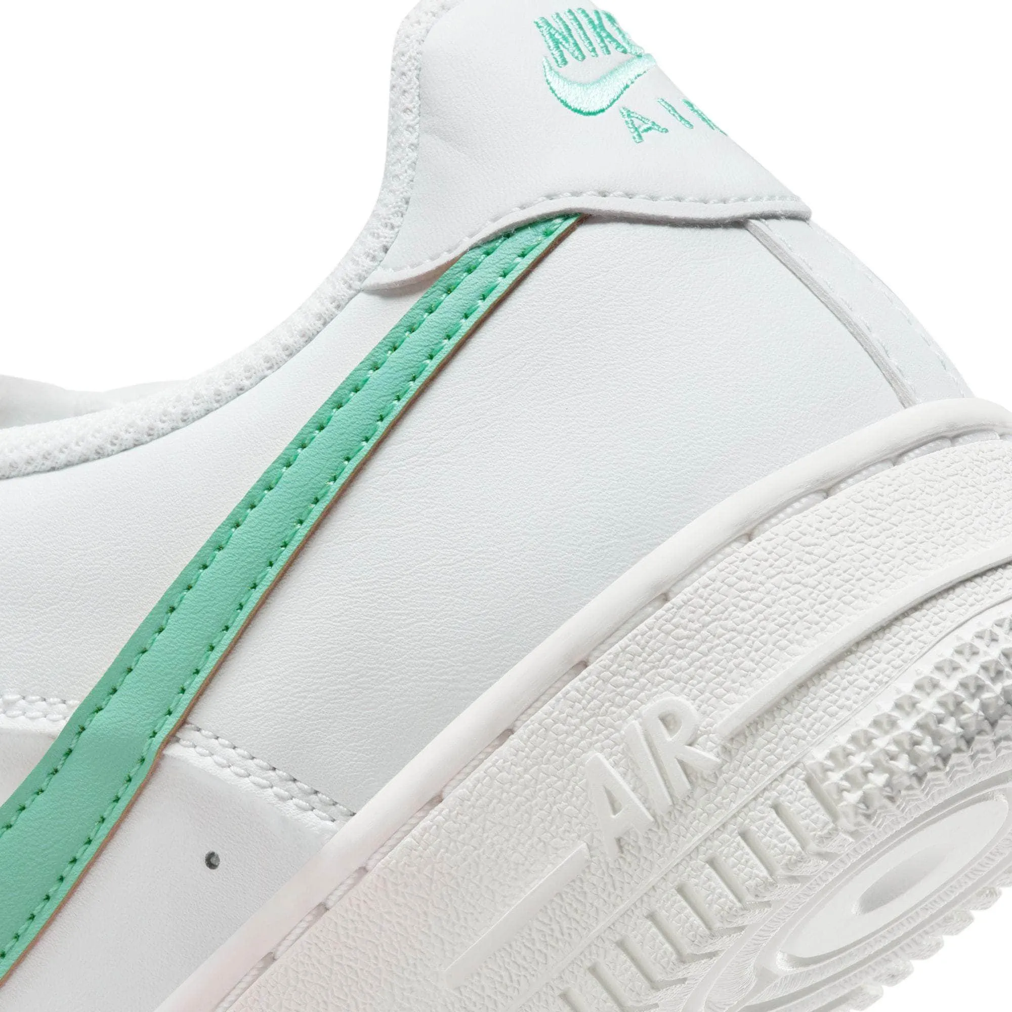 Nike Air Force 1 " White Emerald Rise" - Boy's GS