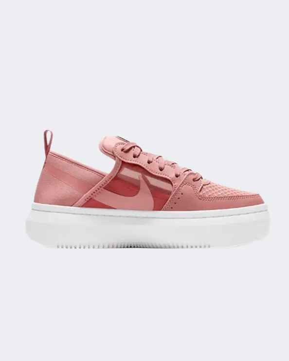 Nike Court Vision Alta Women Basketball Espadrilles Rust Pink Cw6536-600