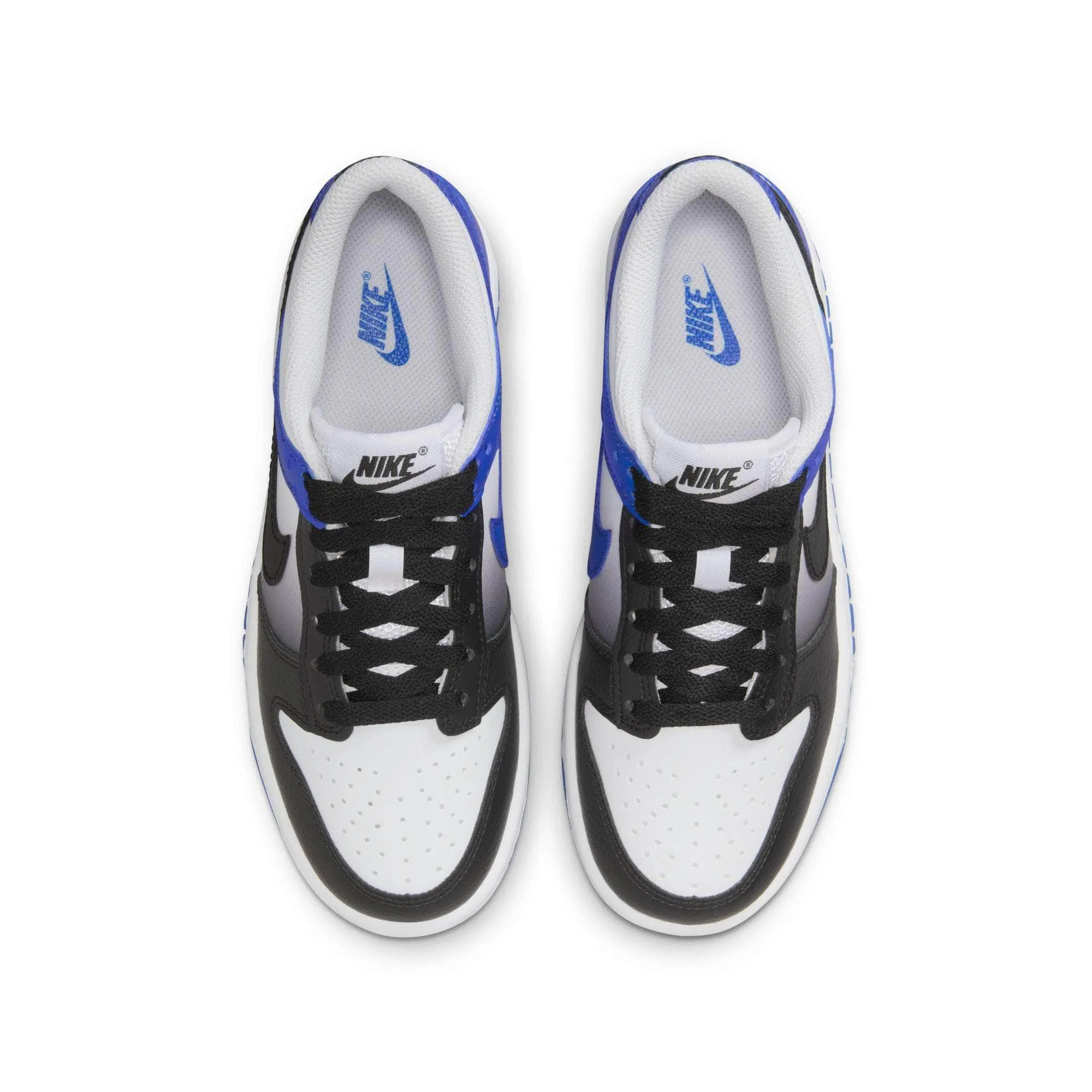 Nike Dunk Low "Game Royal White Black" - Boy's GS